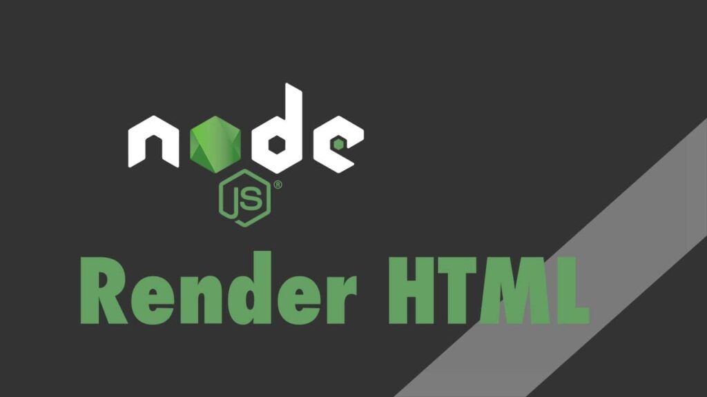 سرور HTML با استفاده از Node.JS